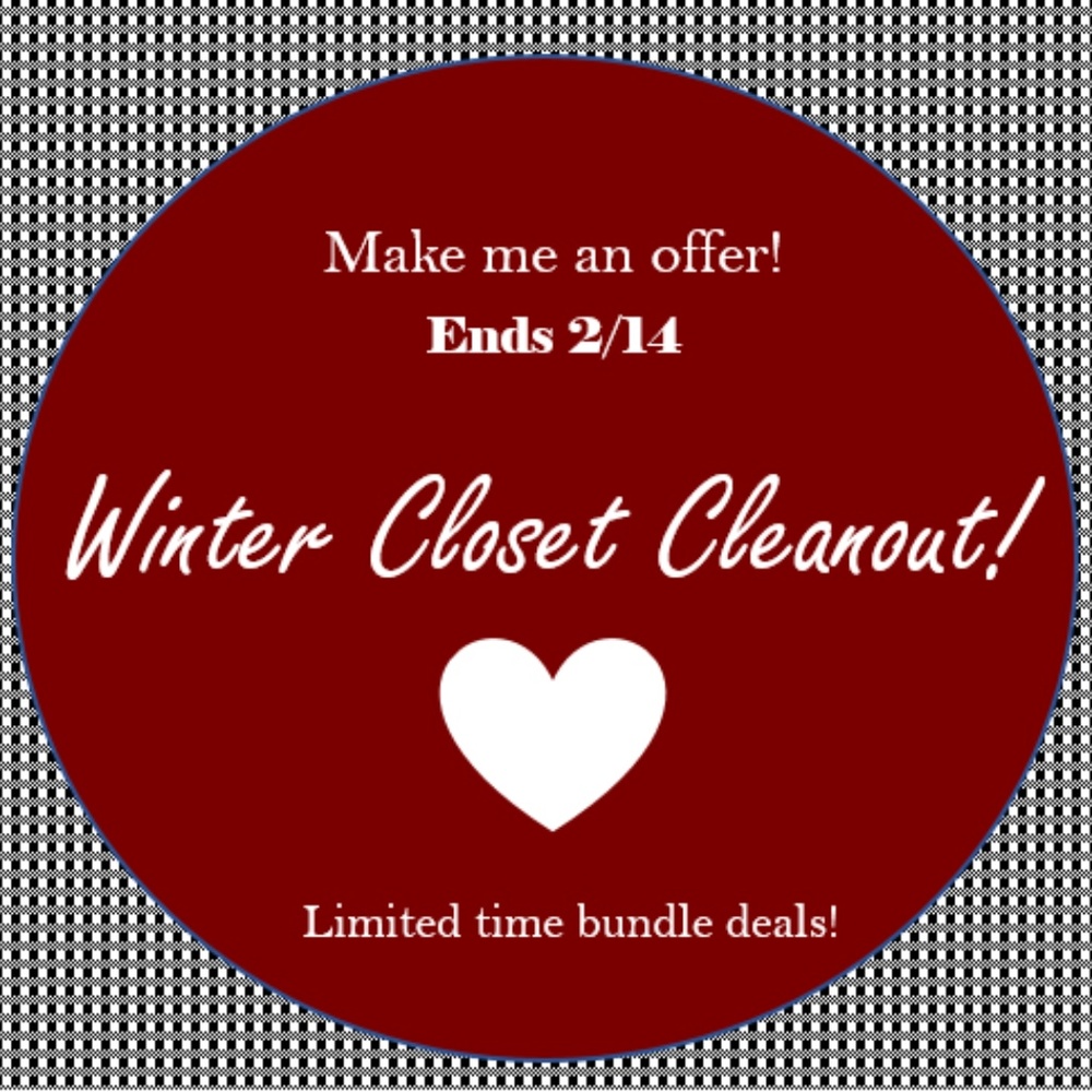 WINTER CLOSET CLOSEOUT